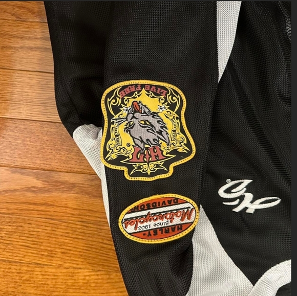 Harley Davidson riding jacket Woman/Youth Large Full mesh Zip up - Picture 3 of 7